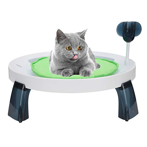 flexman Katzenkühlmatte, 14,6 X 4,3 Katzeneis EIS Hängematte mit Katze Lustige Stange, Sommer Multifunktion Pet Gel Ice Pad Bett mit 1 Beutel Nepeta Cataria für Katzenhund von flexman