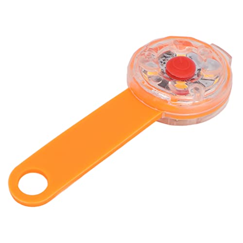 flexman LED Hundelicht, Tragbarer USB Wiederaufladbarer IPX7 Wasserdichter, Langlebiger Anhänger, 3 Lichtmodi, Hundehalsband Licht für Haustiertasche, Fahrrad, Haustierhalsband, Nachtszenen (Orange) von flexman