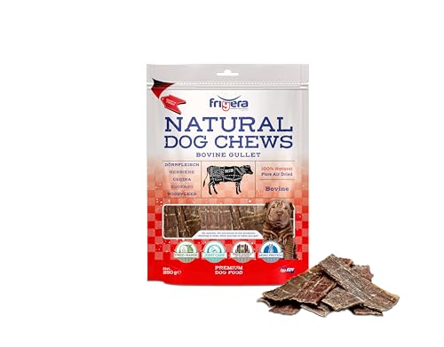 Frigera - Hundesnacks - Dörrfleisch 250g – Natürliche, Proteinreiche Leckerlis für Hunde von friGERA