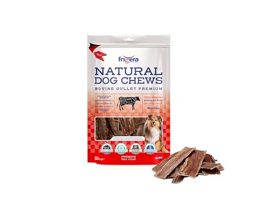 Frigera - Hundesnacks - Premium Dörrfleisch 500g – Natürliche, Proteinreiche Leckerlis für Hunde von friGERA