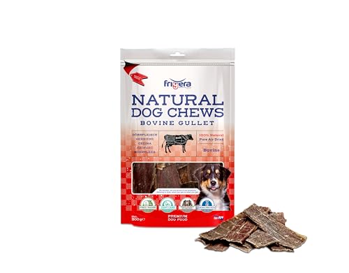 Frigera - Hundesnacks - Dörrfleisch 500g – Natürliche, Proteinreiche Leckerlis für Hunde von friGERA