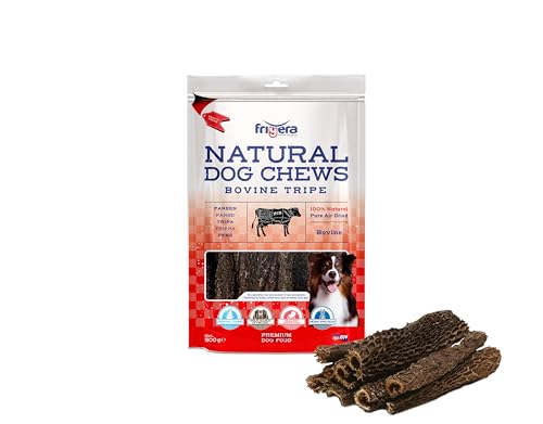 Frigera - Hundesnacks - Pansen 500g – Rind, Natürliche, Proteinreiche Leckerlis für Hunde von friGERA