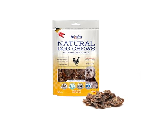 Frigera - Hundesnacks - Hähnchenmagen 150g – Natürliche, Proteinreiche Leckerlis für Hunde von friGERA