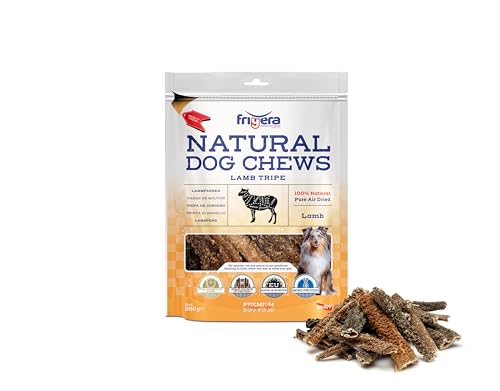 Frigera - Hundesnacks - Lammpansen 250g – Natürliche, Proteinreiche Leckerlis für Hunde von friGERA