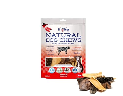 Frigera - Hundesnacks - Knabbermix 250g – Natürliche, Proteinreiche Leckerlis für Hunde von friGERA