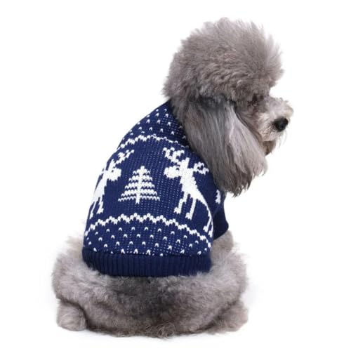 Weihnachtliche Katzenkleidung für Haustiere, Katzen, Hunde-Kapuzenpullover für kleine Hunde, Kätzchen, Kleidung, Outfit, Weihnachten, hässlicher Pullover, Urlaub von frissin