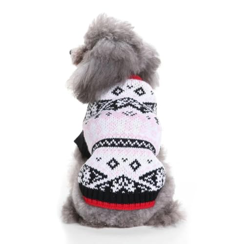 Weihnachtliche Katzenkleidung für Haustiere, Katzen, Hunde-Kapuzenpullover für kleine Hunde, Kätzchen, Kleidung, Outfit, Weihnachten, hässlicher Pullover, Urlaub von frissin