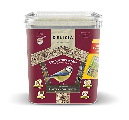 Delicia EnergiefutterMix Gartenvogelfutter 3 kg von frunol delicia