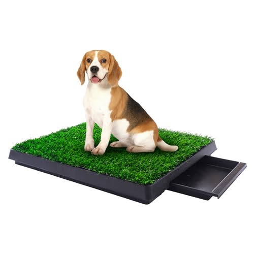 Furpal Hunde-Toilette: Ein praktisches Trainings-Set für kleine und große Hunde, einschließlich älterer Tiere. Unsere Kunstrasen-Matratze ist ideale Ergänzung für Innen- und Außenbereiche (63x51 cm). von furpal
