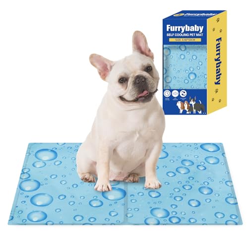 Furrybaby Kühlmatte für Hunde, Haustierbett, selbstkühlend, Kühlkissen, Gelbett, große Hunde-Kühlmatten, Keine Notwendigkeit von furrybaby