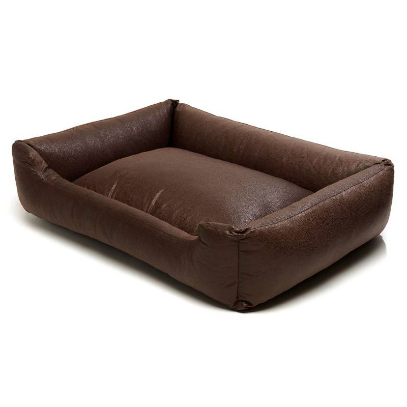 furrysoul Hundebett Emma braun 85x63x23 cm von furrysoul