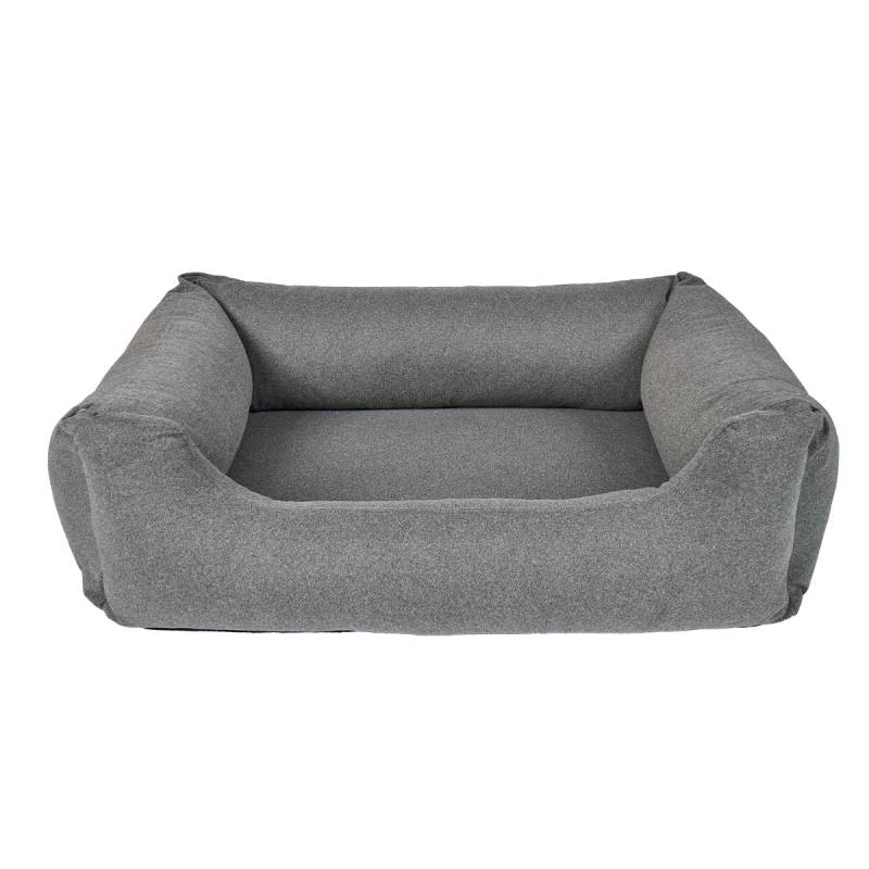 furrysoul orthopädisches Hundebett Lian grau 120x85x25 cm von furrysoul