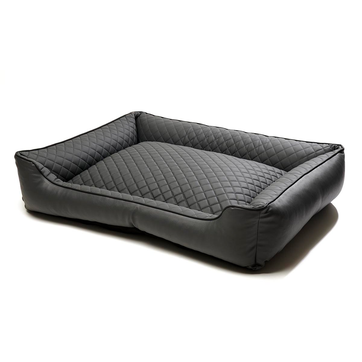 furrysoul orthopädisches Hundebett Mads grau 105x75x25 cm von furrysoul