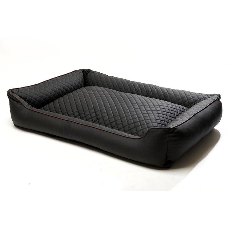 furrysoul orthopädisches Hundebett Mads schwarz 105x75x25 cm von furrysoul