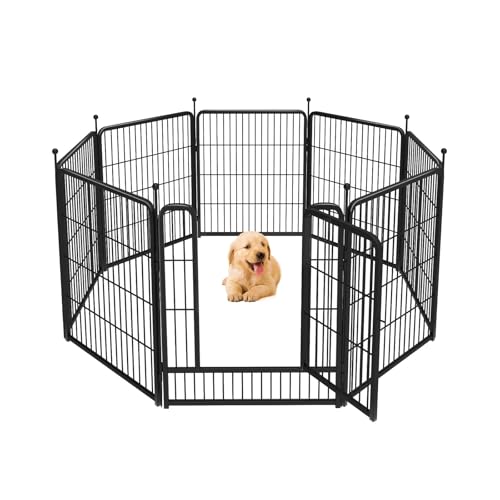 fxw Rollick Hundespielgehege für den Garten, RV-Camping│Patentiert, 80cm, 8-teilig von fxw