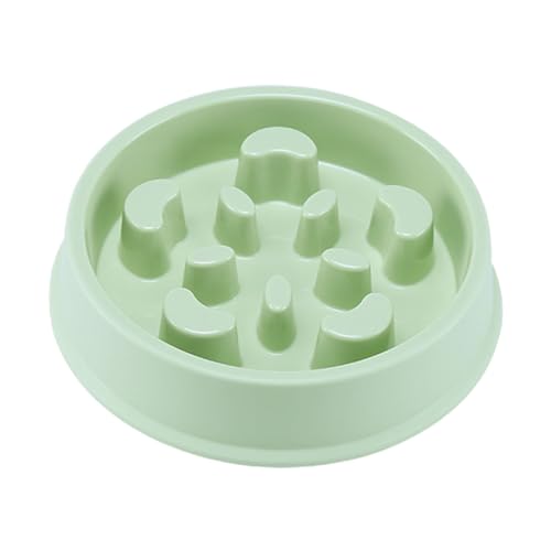 fxwtich Hunde Futterschale Hund Feeder Schüssel Große Kapazität Rutschfest Bissfest Abriebfest Choke-Proof Slow Eat Säule Hund Slow Food Bowl Pet Slow Food Feeder von fxwtich