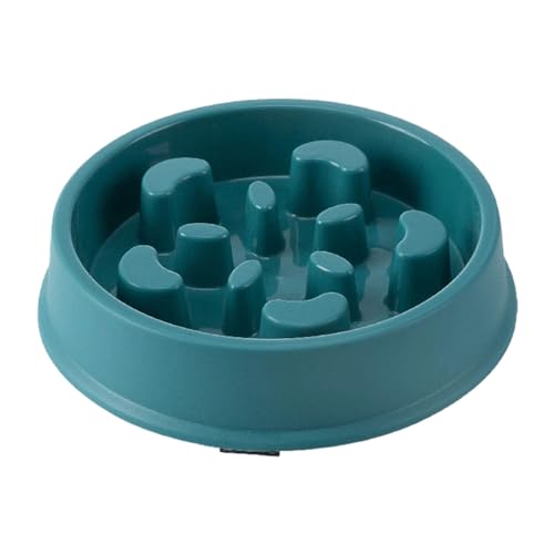 fxwtich Hunde Futterschale Hund Feeder Schüssel Große Kapazität Rutschfest Bissfest Abriebfest Choke-Proof Slow Eat Säule Hund Slow Food Bowl Pet Slow Food Feeder von fxwtich