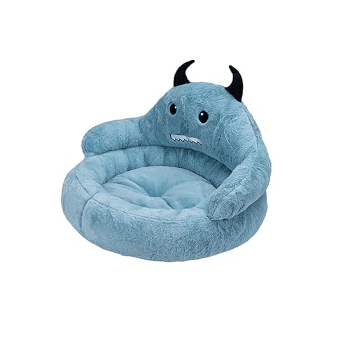 fxwtich Hundesofa Bett Haustier Hundesofa Super Weich Kreative Form Rutschfest Waschbar Nicht Verblassen Warm Halten PP Cartoon Stil Hundesofa Bett Schlafmatte Haustier Welpen Plüsch Bett von fxwtich