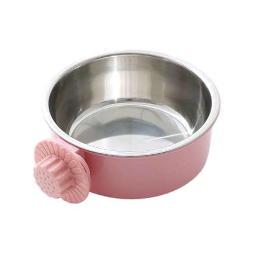 fxwtich Pet Bowl Wellpappe - Verschüttetes Hängendes 2-in-1 Futternapf-Set, abnehmbarer, platzsparender Siphon-Prinzip, Haustierzubehör, Anti-Kipp-Hundenapf von fxwtich