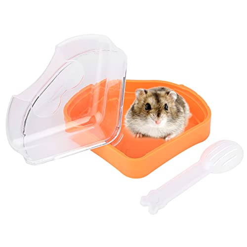 Hamster-Meerschweinchen-Käfige, 14 X 11 X 7 cm, für Hamster, Kleine Haustiere, Badezimmer, Großer Kunststoffraum, Sauna, Toilette, Badewanne von generic