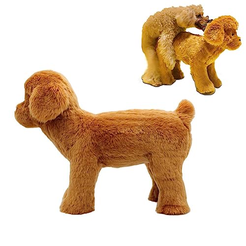 Männlicher Hund, Simulation Paarungsspielzeug, Haustier Brunst, Angstlinderung, Entlüftungsspielzeug, Hilfsmittel, für kleine Hunde, Bulldogge, Teddy, Haustierzubehör (Size : 17cm) von generic