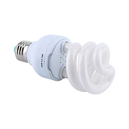 UVB 5.0 E27 Energiesparsockel, Schildkröte, Schlange Reptilien, UV-Lampe, HG, 13 W von generic