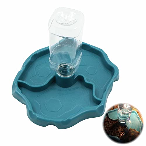 Schildkröten Wassernapf Reptile Water Dispenser - Futternapf Automatische Nachfüllung Wasserspender Schildkröte Eidechse Schildkröte Wassertasse mit Flasche（1 Stück） von gexuamz