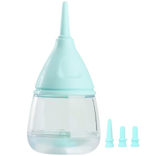 ggtuyt Fountains Kätzchen Flasche 35ml Welpenflasche Anti -Erstickung Welpenflaschen für die Pflege mit 3 austauschbaren Brustwarzen Wiederverwendbare Welpen -Fütterungsflasche für Haustierpfleger von ggtuyt
