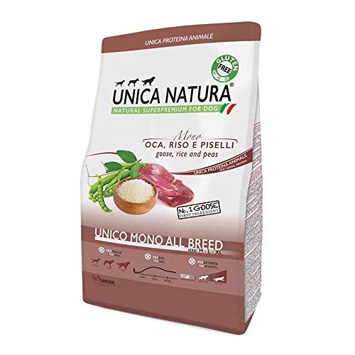 Hundekroketten – Einzigartige Natur: Einzigartig mono all breed Trockenfutter 2,5 kg - gans - glutenfrei von gheda