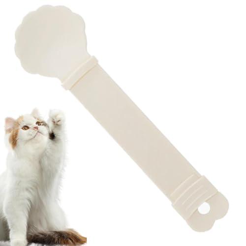 Cat Bar Squeeze Spoon, Strip Dispense Wet Food Treats Feeder, Multifunctional Lickable Wet Cat Treat Dispenser Spoon for Cats, Kitten, Dogs, Puppy Small Pets von gifyym