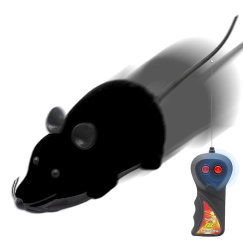 Fernbedienungs -Katzen -Katzenspielzeug - elektronisches Mausspielzeug | Interaktive RC -Ratte für Innenkatzen & Hunde | Lustige Streich Haustierspielzeug für Kinder, Haustierversorgungen für Kätzchen Fernbedienungs -Katzen -Katzenspielzeug - elektronisches Mausspielzeug | Interaktive RC -Ratte für Innenkatzen & Hunde | Lustige Streich Haustierspielzeug für Kinder, Haustierversorgungen für Kätzchen von gifyym