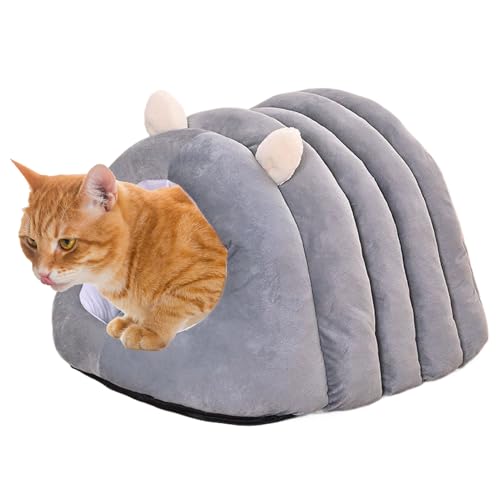Überdachtes Katzenbett,Katze Hohle Haus Zelt | Gemütliches Haustiernest Für Katzenwelpen Welpen Kaninchen Kleintiere Wohnzimmer Schlafzimmer Überdachtes Katzenbett,Katze Hohle Haus Zelt | Gemütliches Haustiernest Für Katzenwelpen Welpen Kaninchen Kleintiere Wohnzimmer Schlafzimmer von gifyym