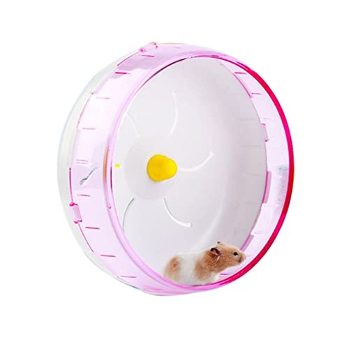 11,9 cm (4,7 Zoll) Hamster-Laufradscheibe, geräuschloses Spinner, Laufspielzeug, drehbares Rad Joggingrad, Kleintierbedarf, Haustierzubehör von gofidin