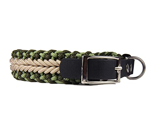 green-pawz Paracord Hundehalsband -Ranger- (25-31 cm) von green-pawz