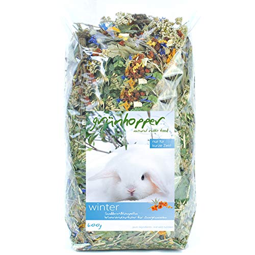 Grünhopper Kaninchenfutter Winter 600 g von grünhopper