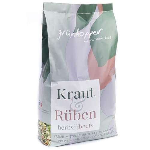 grünhopper Kraut&Rüben 7,5 kg Kaninchenfutter von grünhopper