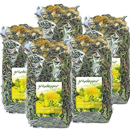 grünhopper Löwenzahn 5 x 100 g (500g) Butterblumenwiese von grünhopper