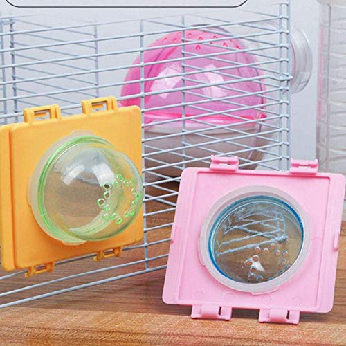 CHUQIANTONG 2 Set Kleintiere Hamster Tunnel Käfig Abdeckung mit Belüftungslöchern Externe Rohrschnittstelle Fitting Verbindungsbrett Rohrverbinder Dehnungsfest Innendurchmesser 5,5 cm von gutongyuan