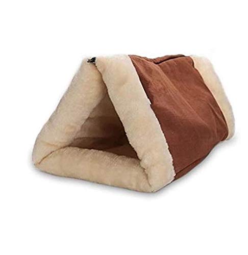 gwill 2-in-1 Katze Haustier Bett Tunnel Katze Schlafsack Warmes Haustier Bett Sofa Für Kleine Katze Hundehaus Schöne Weiche Haustier Katze Matte Kissen Haustier Produkte Waschbar von gwill