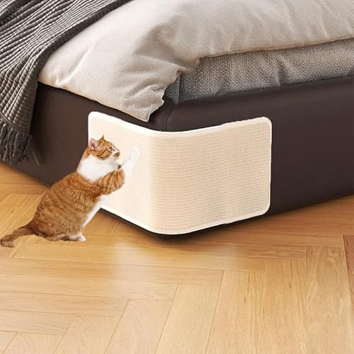 Cat Scratching Mat Pad Cat Furniture Protector Anti Scratch Sofa Scratcher Mat Cat Scratch Board Cat Scratch Bed Sofa Shield Couch Guard Sisal Pad for Cat Grinding Claw Cat Scratcher Rug Cover von haozaikeji