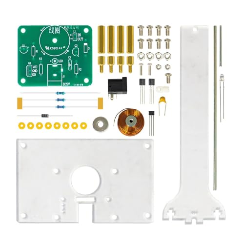 harayaa DIY Magnetisches Induktions Set, Stem Wissenschafts Kits, DIY Zusammengebaute Bausätze für Wissenschaftliche Experimente, Ohne Netzkabel von harayaa