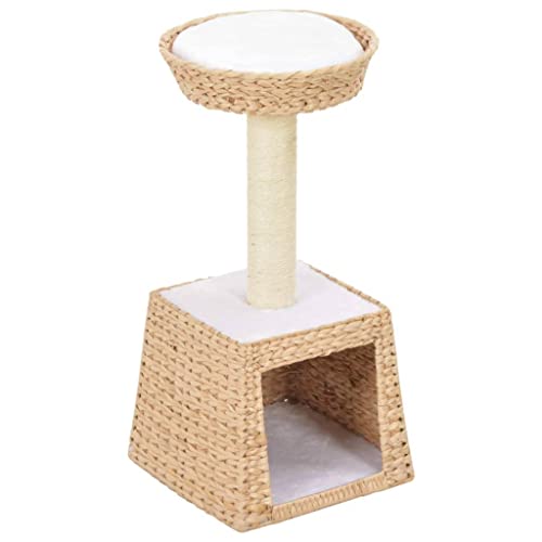 3702283 Kratzbaum für Katzen, Plüschtiere, Sisal, Seefahrer, Beige von helloshop26