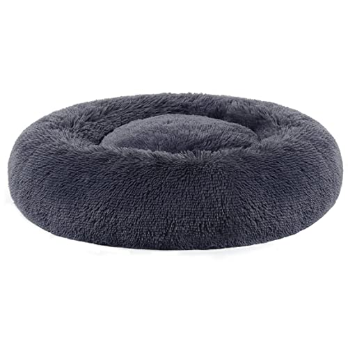 helloshop26 12_0001208 Hundebett für Katzen, weich, 70 cm, Dunkelgrau von helloshop26