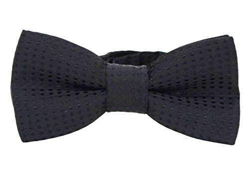 Heypet Colorful Polka Dots Bow Tie, Adjustable Bowtie Fashion Accessories for Pet Dog Cat DLJ17 (Black) by heypet von heypet