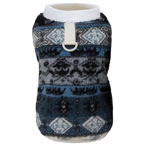 Hundeweste Pullover,Winter Hundeweste | Pullover Welpenjacke,Winddichte, wasserdichte, stilvolle Hunde-Schneejacke für kleine und mittelgroße Hunde und Katzen von higyee