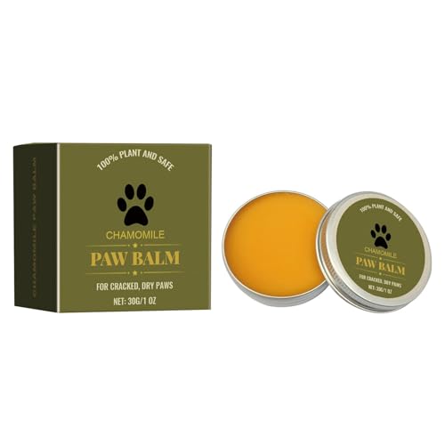 Pfotenbalsam Hunde lecken sicher, Katzenpfotenbalsam,Sanfte Hundepfotencreme - Pfotencreme, Pfotenwachs, tief feuchtigkeitsspendende Bio-Feuchtigkeitscreme zum Ablecken für Katzen und Hunde, von higyee