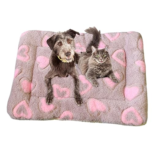 higyee Beruhigende Decke für Katzen – Decke für Katzen, weich und maschinenwaschbar, Kissen für Hunde, Welpen, Katzen, Decken für Welpen und Katzen, Bett für Kätzchen von higyee