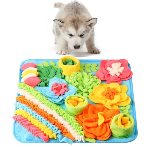 homelifthub Schnüffelmatte für Hunde und Katzen, interaktives Futterspiel, Puzzle-Spielzeug, langsame Fütterungsmatte, hilft Stressabbau, Futtersuchfähigkeiten, Langeweile Hundeanreicherungsspielzeug von homelifthub