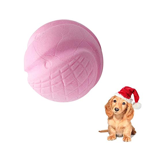 Frisbee Hund Ball hundespielzeug unzerstörbar Kauen für Hund Welpen zahnen Spielzeug Hund kauen Spielzeug Tough Hund Spielzeug pink von hongyupu