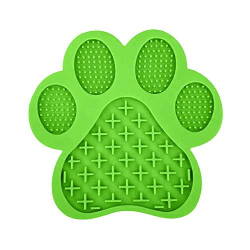 Katzennapf Futternapf Hund Ungiftige Puzzle Bowl Hund Puzzle Feeder Slow Feeder Fressnapf Interaktive Hundefutterautomaten Hund Anti Choke Bowl Green von hongyupu